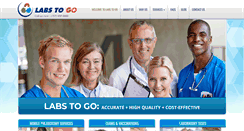 Desktop Screenshot of labstogo.com